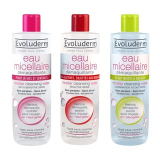 Tẩy Trang Evoluderm Eau Micellaire 250ml