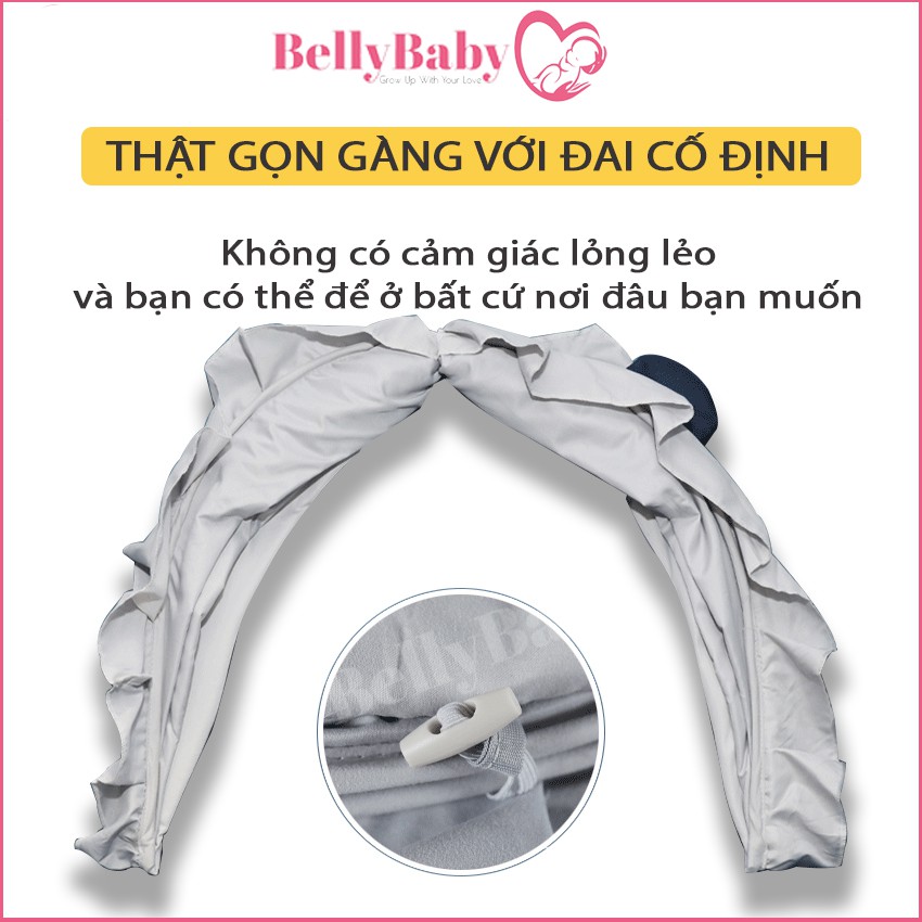 [ MẪU MỚI ] Màn Chụp Gấp Gọn Cho Bé Belly Baby, Bảo Vệ Bé An Toàn Khi Ngủ , Mẹ Yên Tâm Hơn