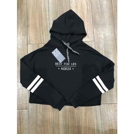 Áo Croptop Hoodie AGE2X
