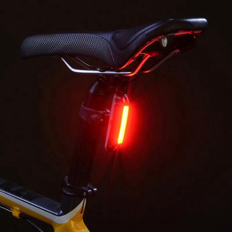 [Đèn hậu LED dành cho xe đạp] [Đèn cảnh báo an toàn phía sau khi đi xe đạp]