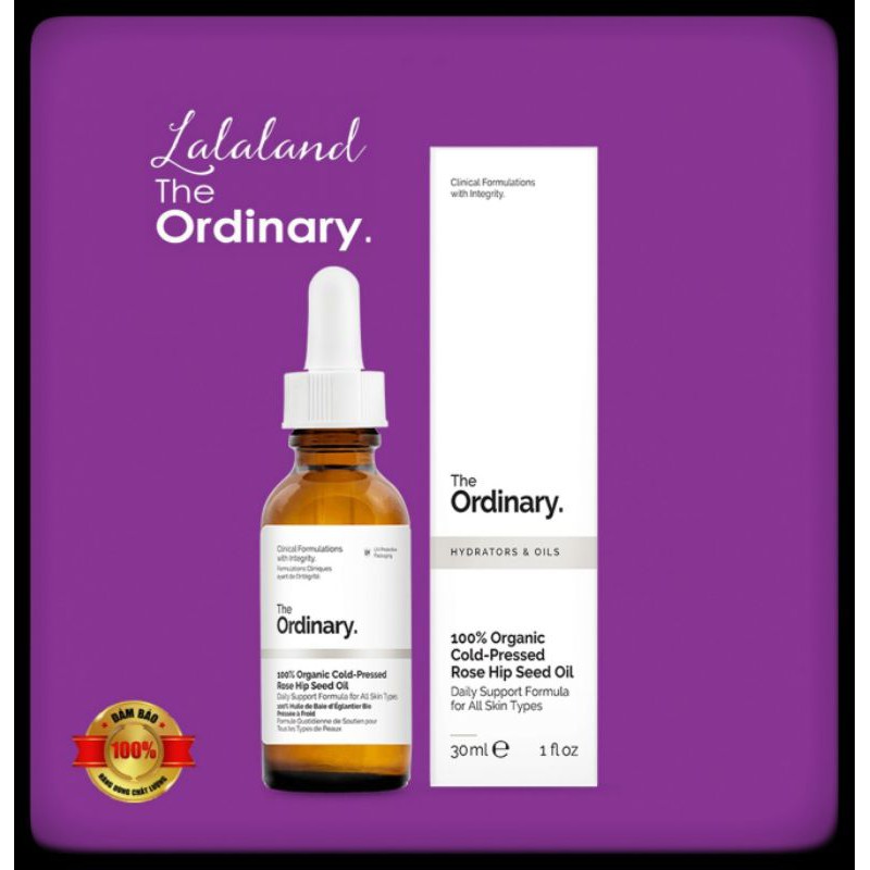 [BILL CANADA] Tinh dầu The Ordinary 100% Organic Cold-Pressed Rose Hip Seed Oil