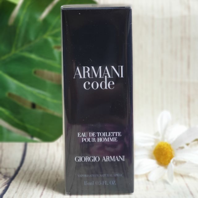 Nước Hoa Nam ARMANI Code EDT Pour Homme 15ml