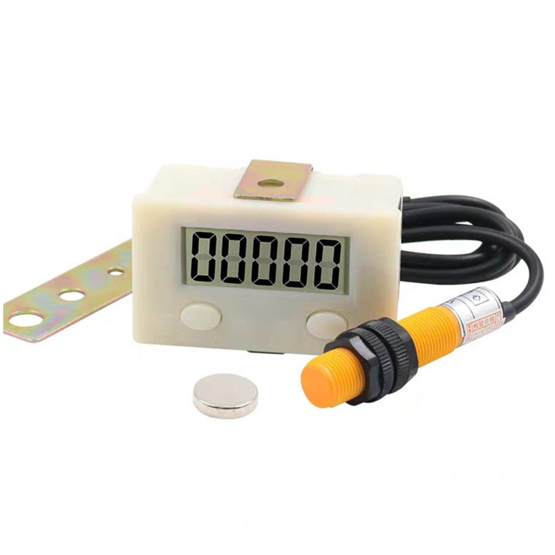 Bộ Đếm Số Điện Tử 0-99999 Có Công Tắc Cảm Ứng