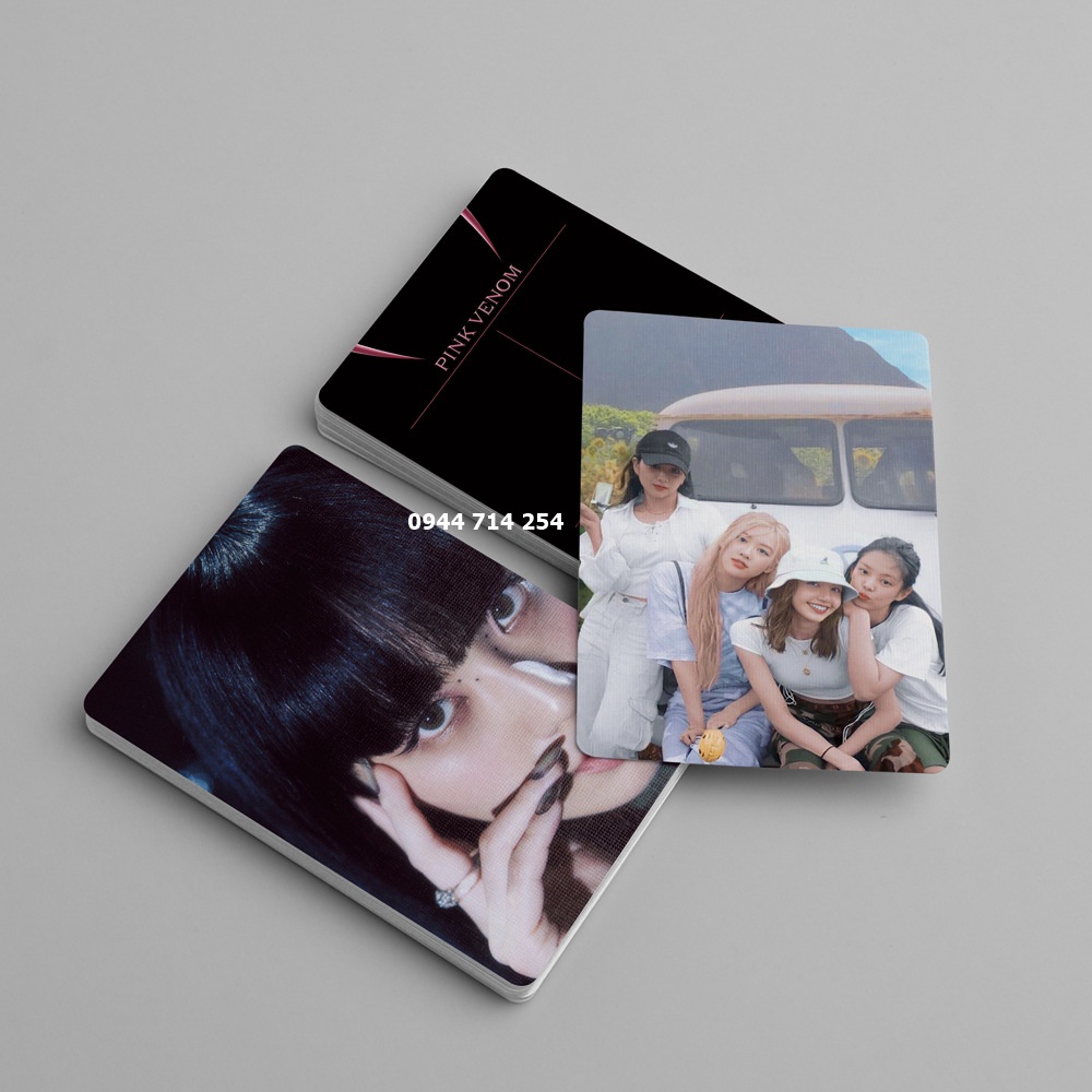 Trọn bộ 55 Lomo Card Blackpink Pink Venom Bornpink 2022