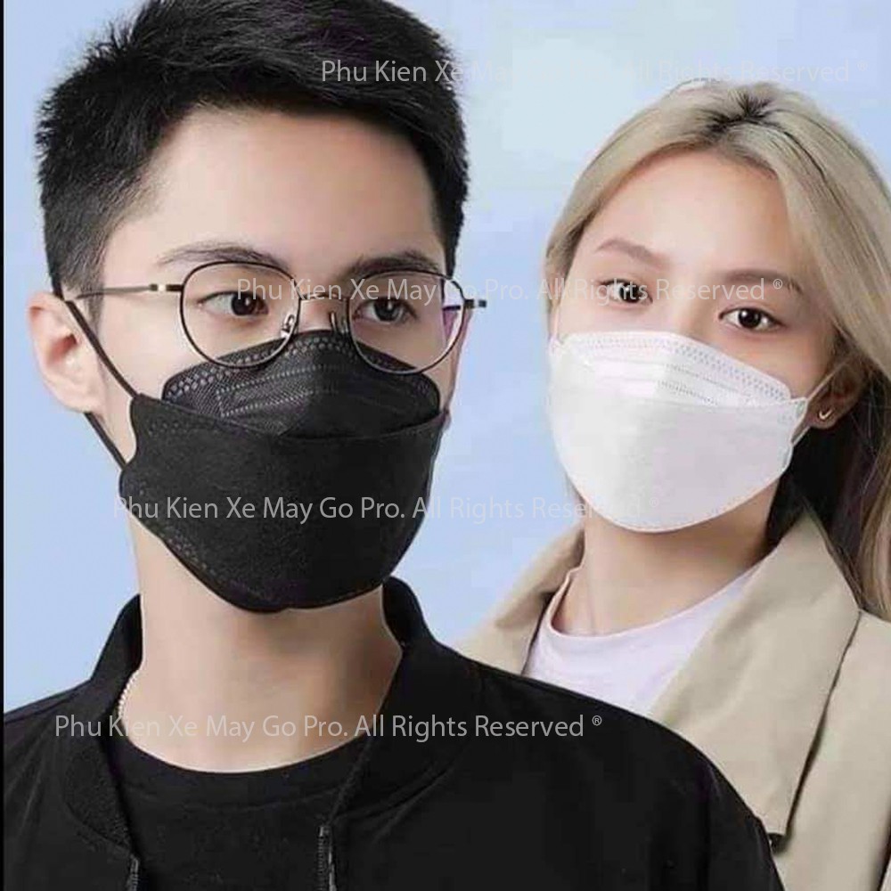 [CHÍNH HÃNG] Túi 05 Khẩu Trang 4D DC Mask Kháng Khuẩn 4 Lớp