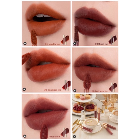 Son Romand Milk Tea Velvet Tint Ver1 - Ver 2