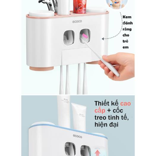 Bộ Nhả Kem Đánh Răng Tự Động Cao Cấp Ecoco