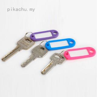 Móc Khóa Thẻ ID Hành Lý Bằng Nhựa Hình pikachu Nhiều Màu