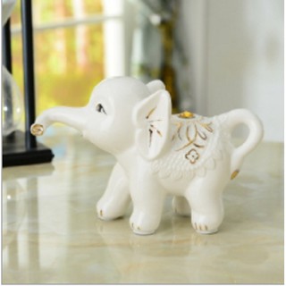 Bộ voi 3 con gốm sứ cao cấp