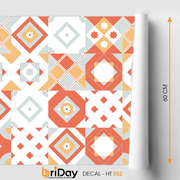 Set 32ô decal Gạch Bông 60x120 cm - bền đẹp - mẫu mới | BigBuy360 - bigbuy360.vn