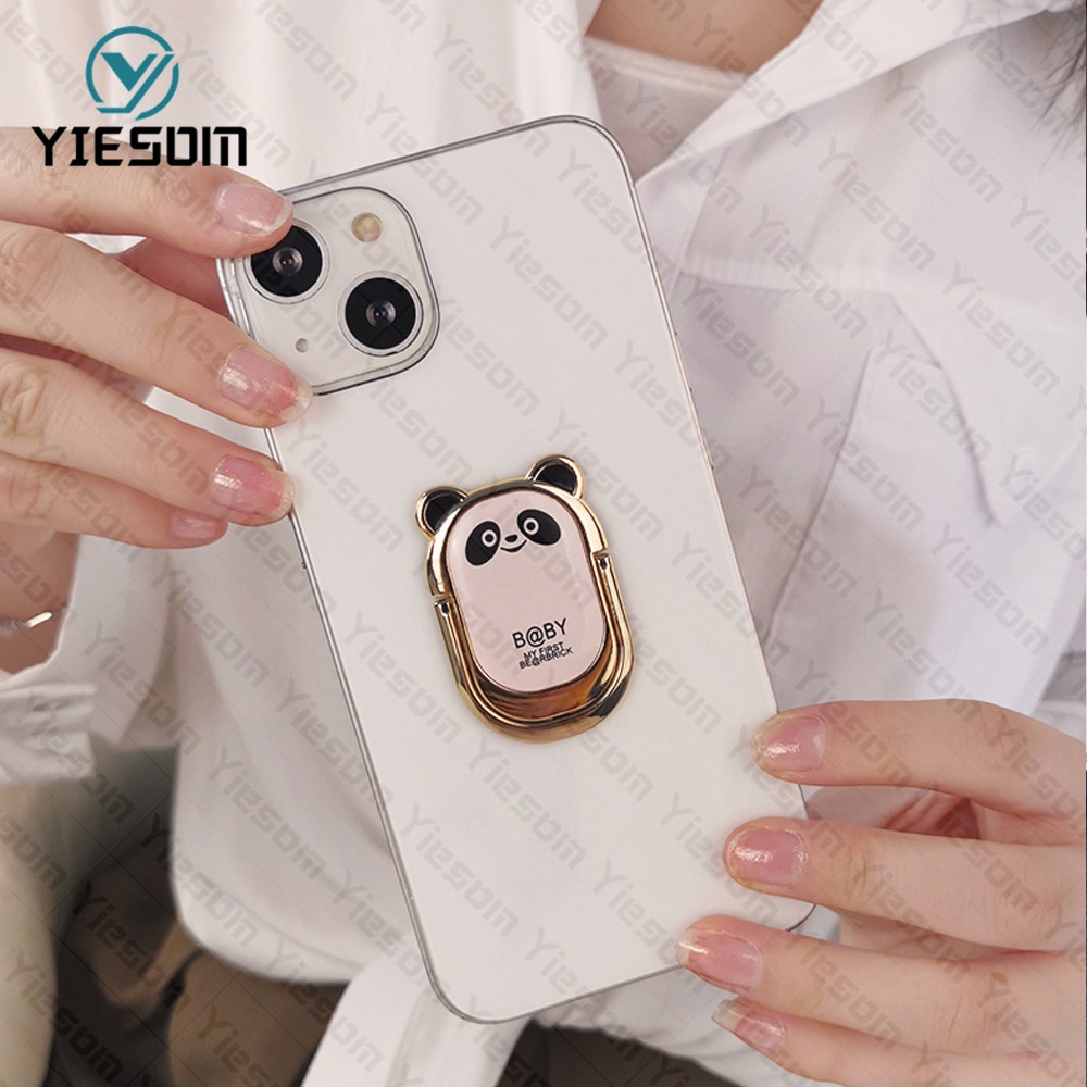 Vòng Nhẫn Giá Đỡ Điện Thoại Đa Năng Hình Gấu Hoạt Hình