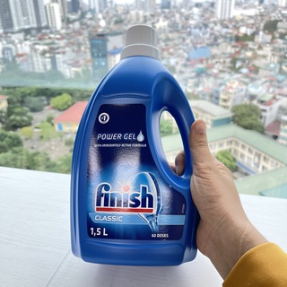 Gel rửa bát Finish Classic Decal dán tường hình thú