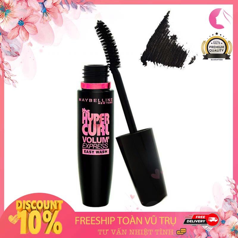 MASCARA MAYBELLINE LÀM CONG MI 100° 9.2ML HYPER CURL VOLUM EXPRESS MASCARA