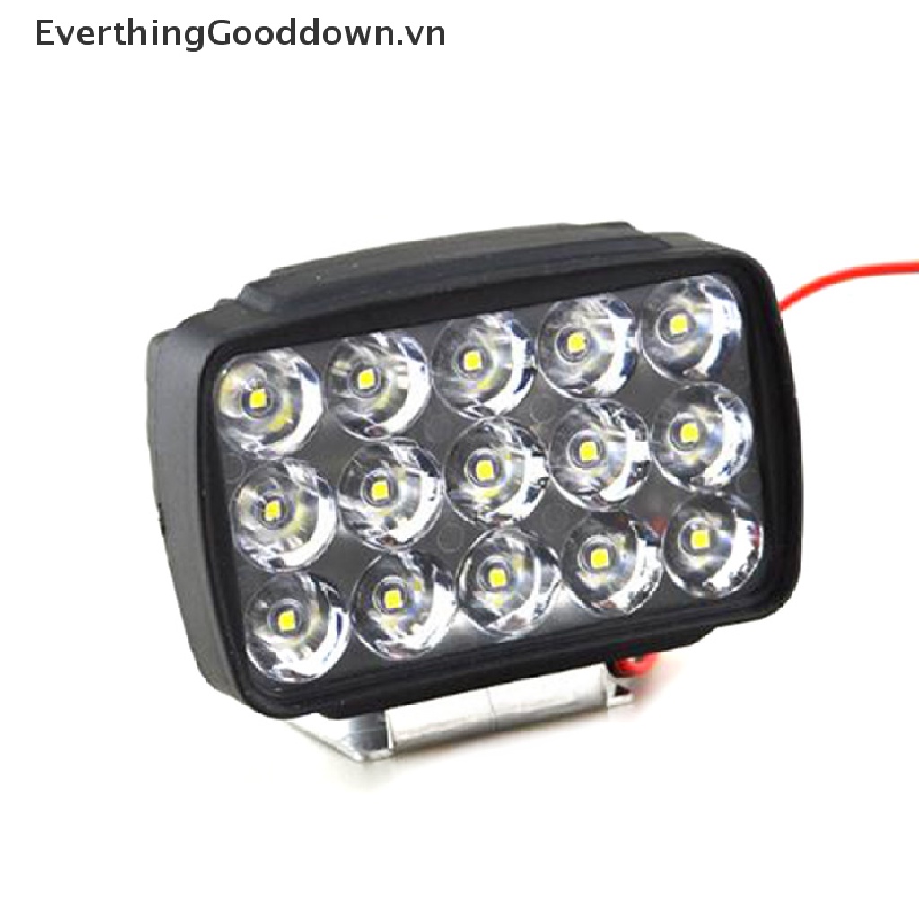 Đèn Pha LED 15 Bóng 1000LM Chuyên Dụng Cho Xe Mô Tô ATV UTV
