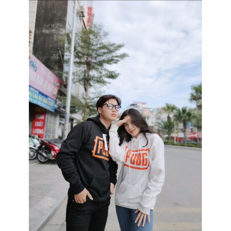 [Video thật] Áo nỉ Sweater thu đông PUBG form suông rộng unisex cổ tròn, chất nỉ bông siêu ấm, màu đen trắng xanh hồng | BigBuy360 - bigbuy360.vn