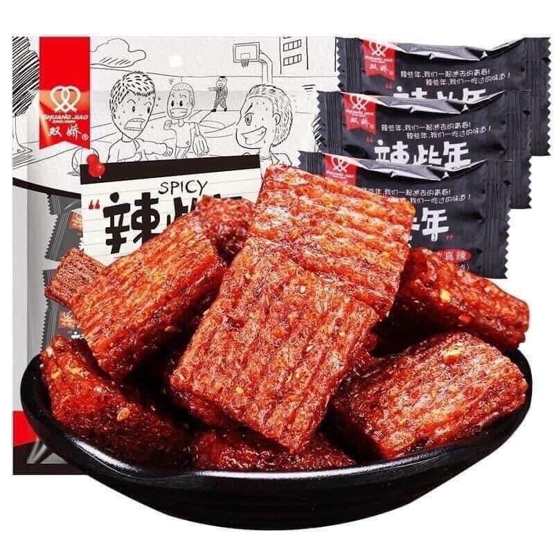 Thịt Hổ Chay Cay Hồ Nam - Gói 30-36 miếng