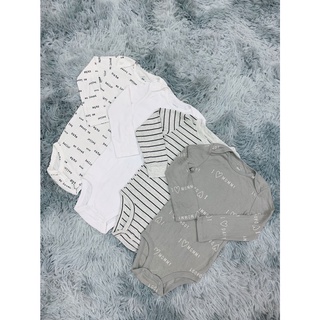 Body chip dài tay cho bé trai bé gái 0-24m, body suit