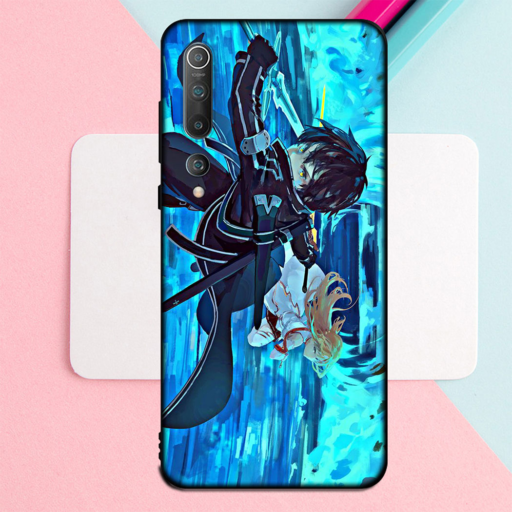 Mềm Ốp Điện Thoại Silicon Họa Tiết Sword Art Online Cho Xiaomi Mi 10t Note 10 A3 9 10 Lite Ultra Poco X3 Nfc F2 Pro Uh042