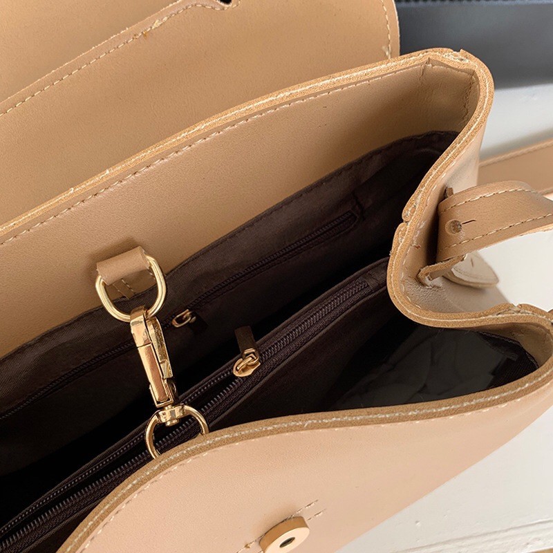 Túi đi học 2 ngăn giá siêu rẻ P061