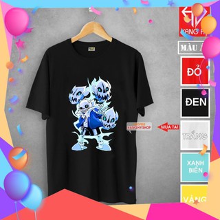 SALE- (NEW) Áo Thun Tay Ngắn In Hình Game Undertale Sans Nhiều màu F143 - hàng cực chuẩn