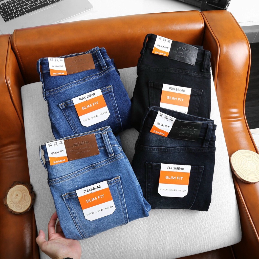 Quần jean nam form dáng suông vải mềm co giãn mạnh , big size 100kg , quần bò nam - 3bros Quần Áo Xuất Khẩu