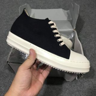 [ Ảnh Thật ] rick owen thấp cổ REP