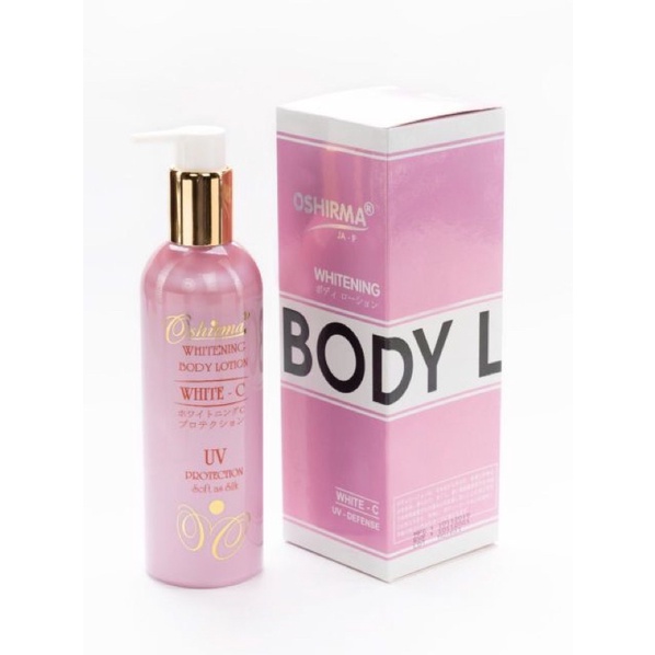 Sữa Dưỡng Thể Có Mùi Hương Dễ Chịu, Làm Sáng Da, Chống Lão Hoá Oshirma Lotion 320ML Mẫu Mới