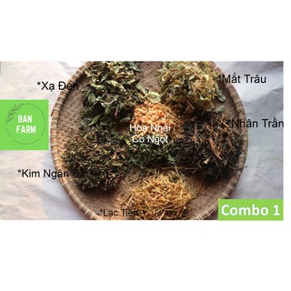 Combo lá cây uống nước Banfarm kết hợp theo công thức gia truyền [GÍA TỐT SHOP MỚI]