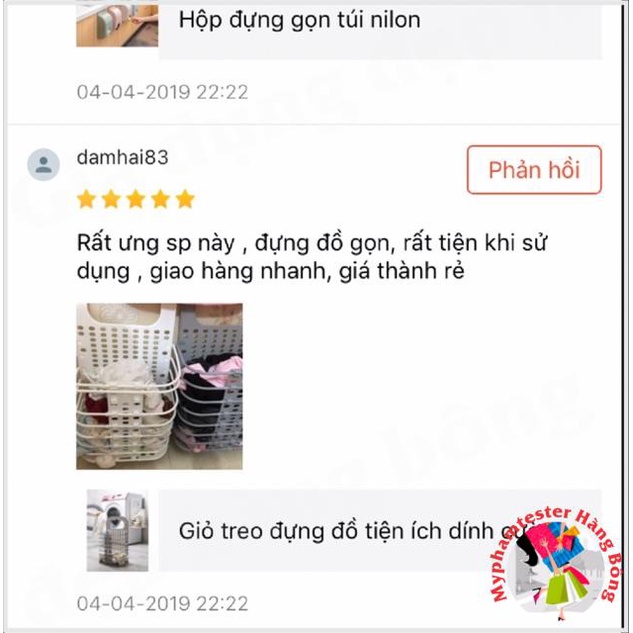 [4.9⭐] Giỏ nhựa treo, đựng đồ gấp gọn tiện ích dính cường lực
