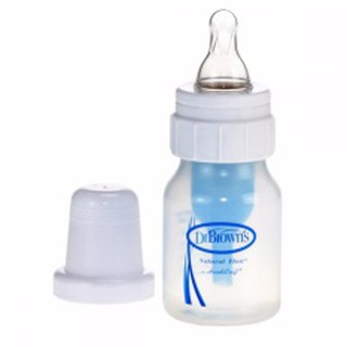 Bình sữa Y tế 120-240ml chuyên dụng cho trẻ bú yếu, hở hàm ếch Dr.Brown's USA