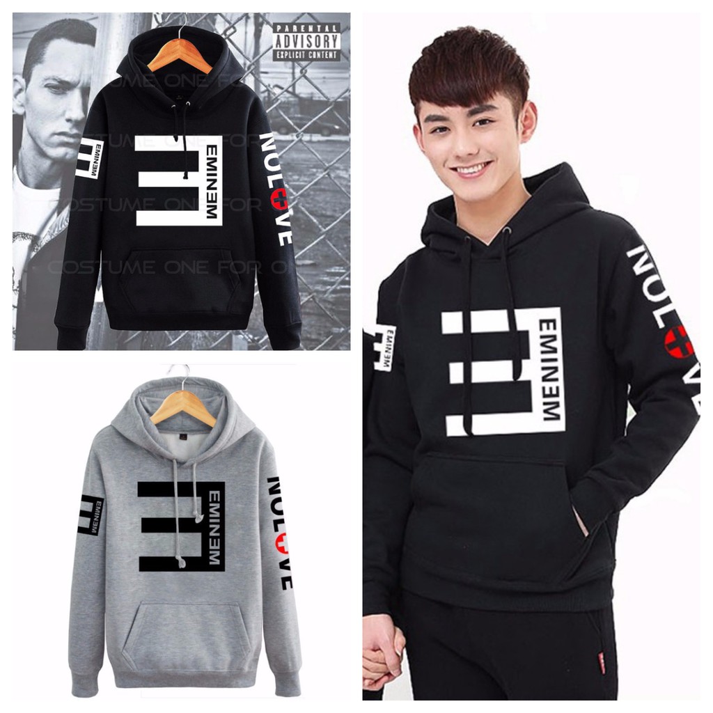 Áo khoác hoodie nam nữ Unisex chất thun nỉ bông mềm mịn in chữ EIMEN