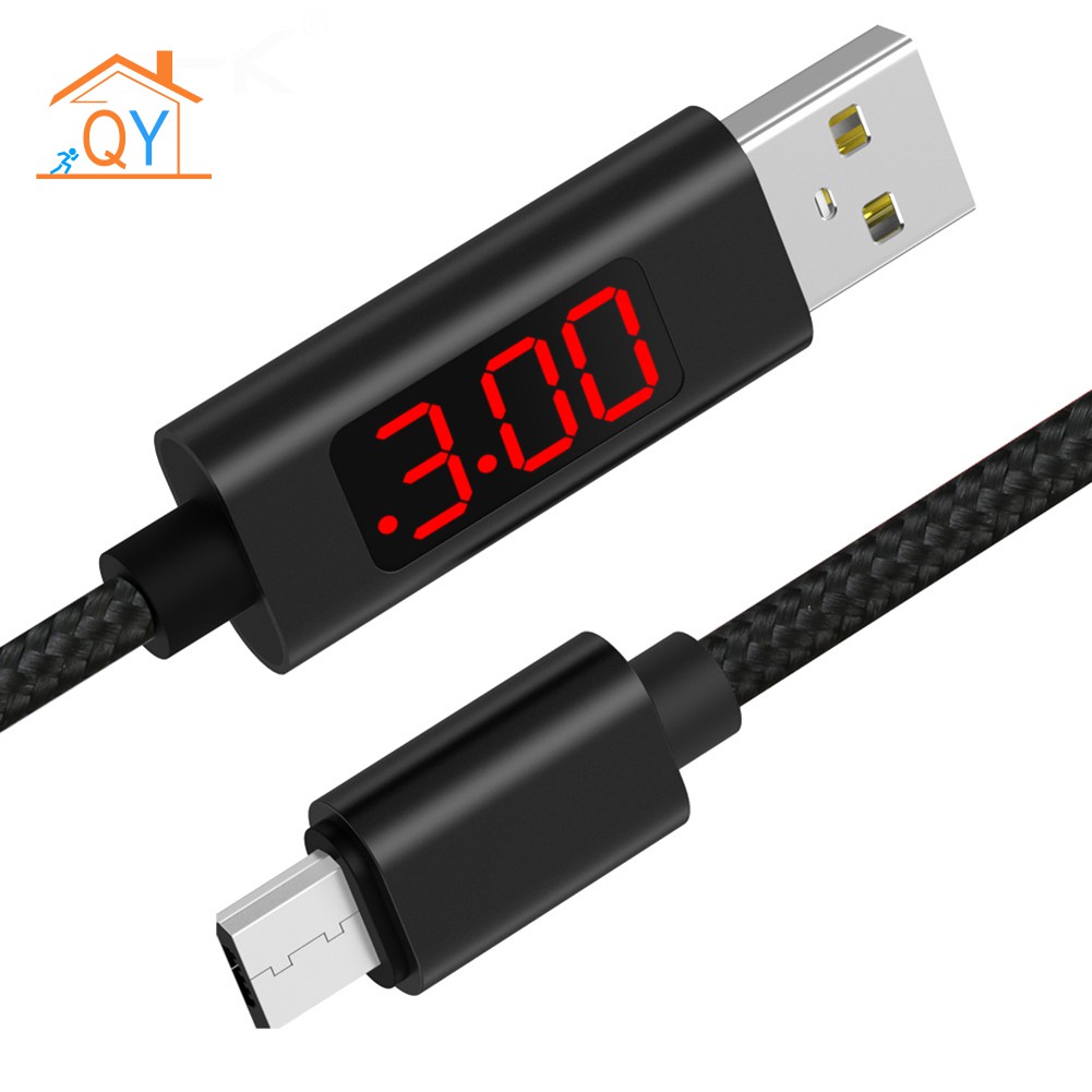 Dây Cáp Sạc 1m (3.28Ft) Micro-Usb Có Đèn Led