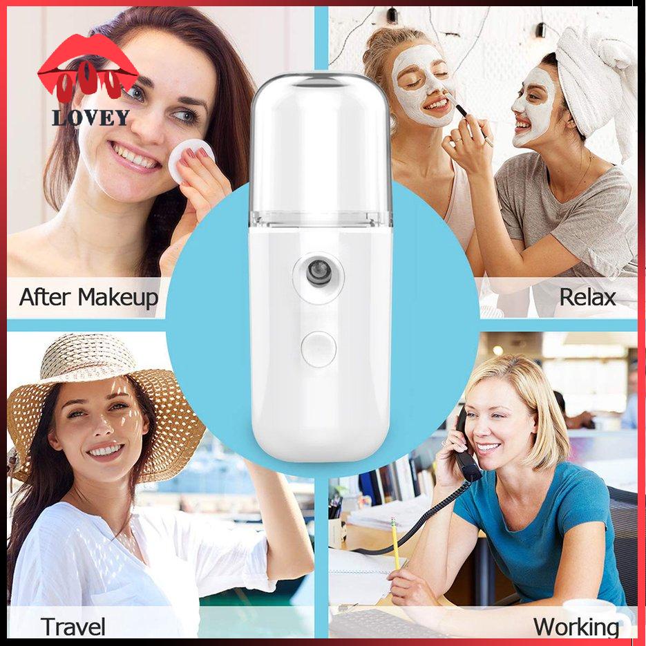 lovey★Nano Spray Water Replenisher Hydration Instrument Mini Portable Rechargeable