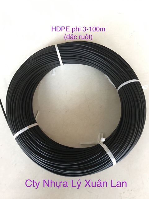 Dây que hàn nhựa HDPE đk 3mm dài 100met