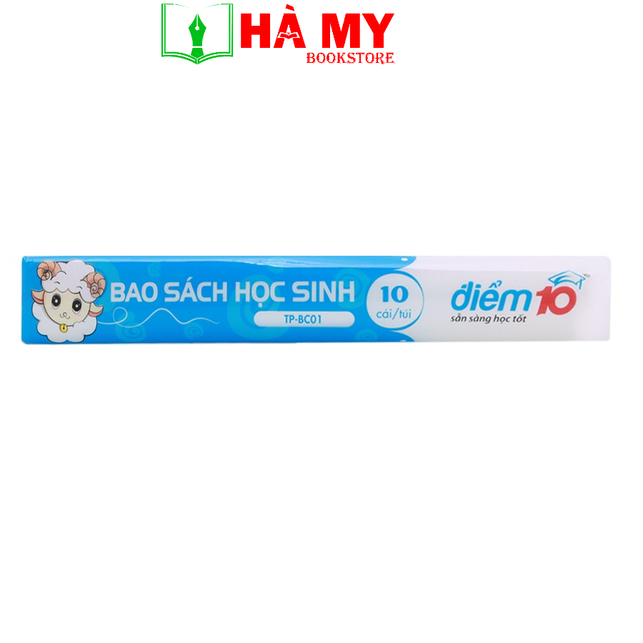 [Hỏa Tốc] 1 Lốc 10 tờ Bìa bao sách Thiên Long TP-BC01 túi 10/T1500 - Sản phẩm chính hãng Thiên Long