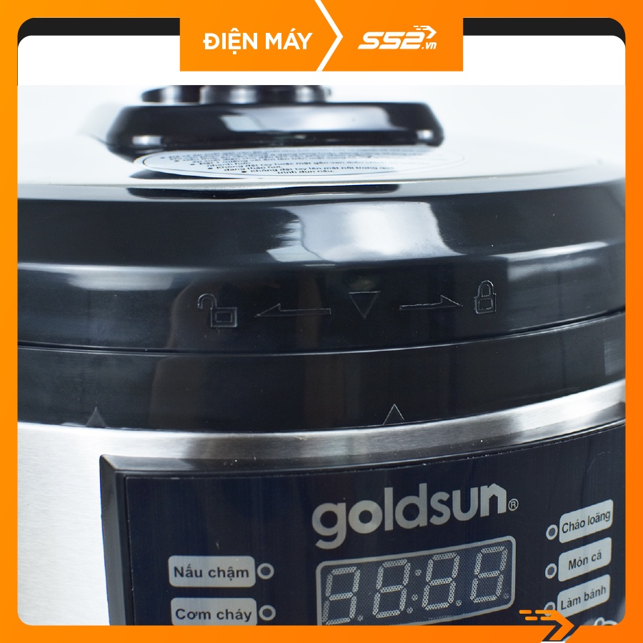 [Mã ELHADEV giảm 4% đơn 300K] Nồi áp suất Goldsun CD2601-Hàng Chính Hãng