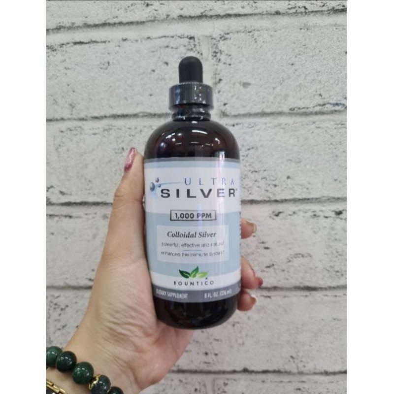 (Keo bạc) Ultra Silver 1000ppm (Colloidal Silver) 236ml