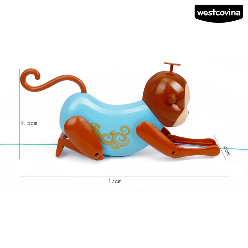 Đồ Chơi Tương Tác Hình Chú Khỉ Leo Cây Dễ Thương Cho Bé