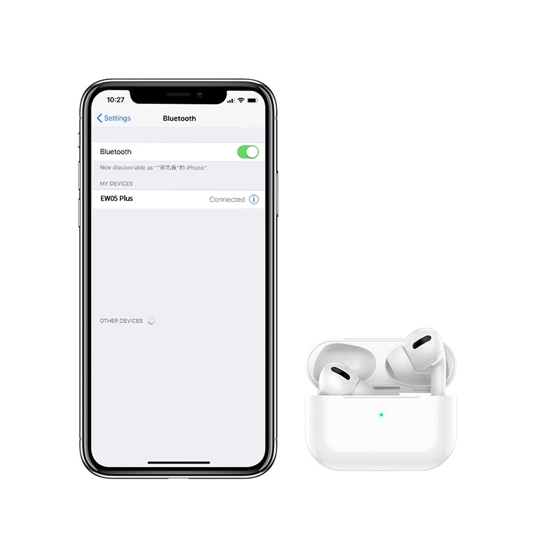 Hoco Tai Nghe bluetooth 5.1 Không Dây Chống Ồn ew05 plus Có Mic