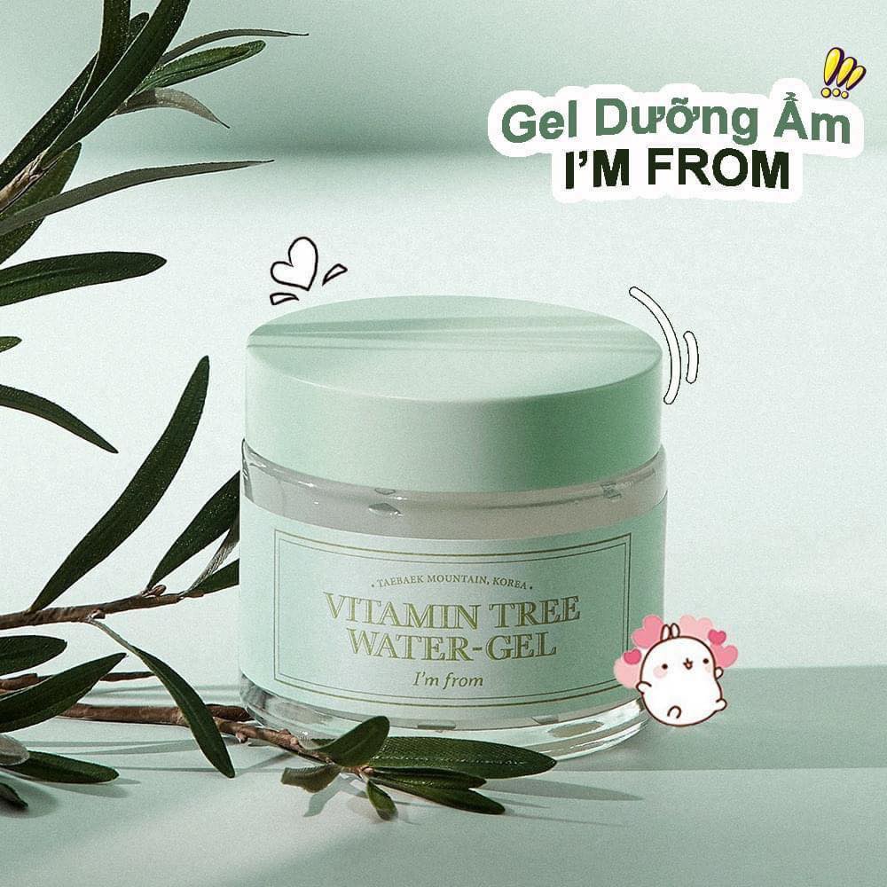 Kem Dưỡng I'm From Vitamin Tree Dạng Gel Cấp Ẩm Dưỡng Sáng Phục Hồi Da Water Gel - Hủ 75g