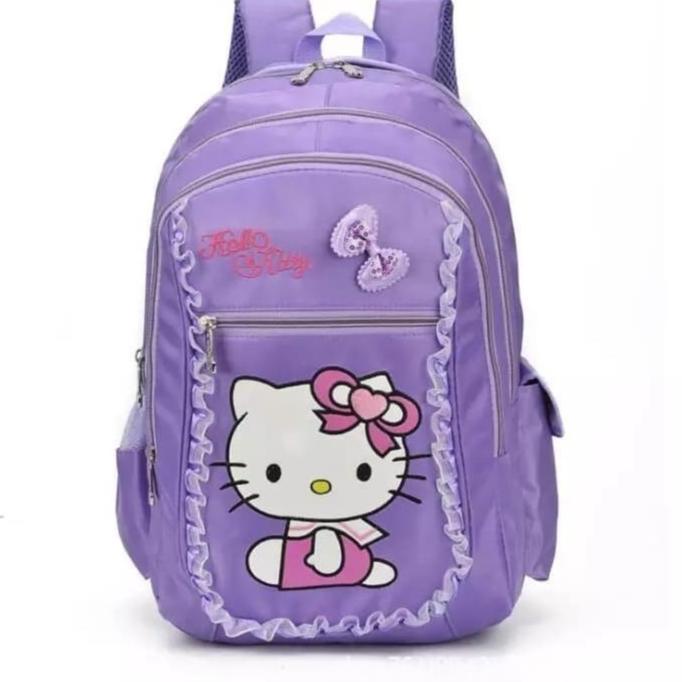 Bộ Ba Lô / Túi Xách 2 Trong 1 HELLO Kitty Dễ Thương Xinh Xắn Dành Cho Trẻ Em