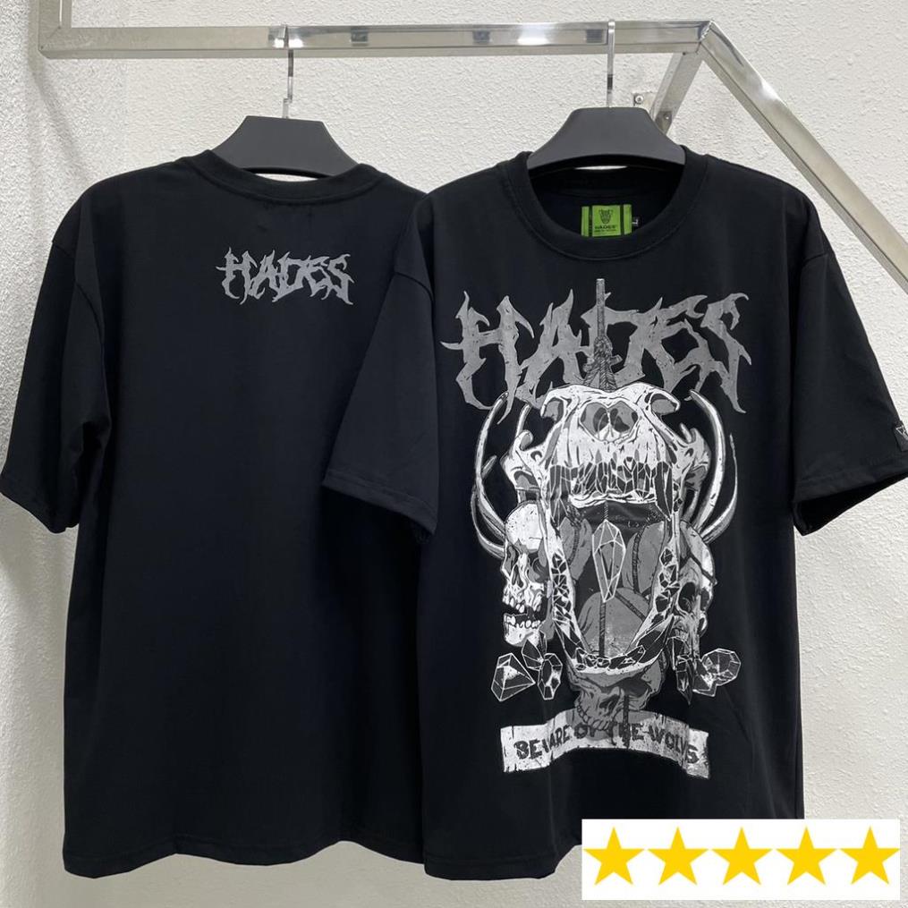 Áo thun HADES skull worlf tee nam nữ unisex Streetwear Mall shop freeship FULL TAG