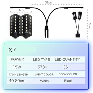 Đèn led kẹp thành bể x7