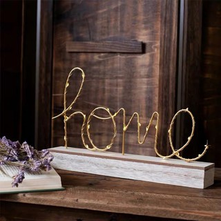 Đèn chữ trang trí chữ Home - Love