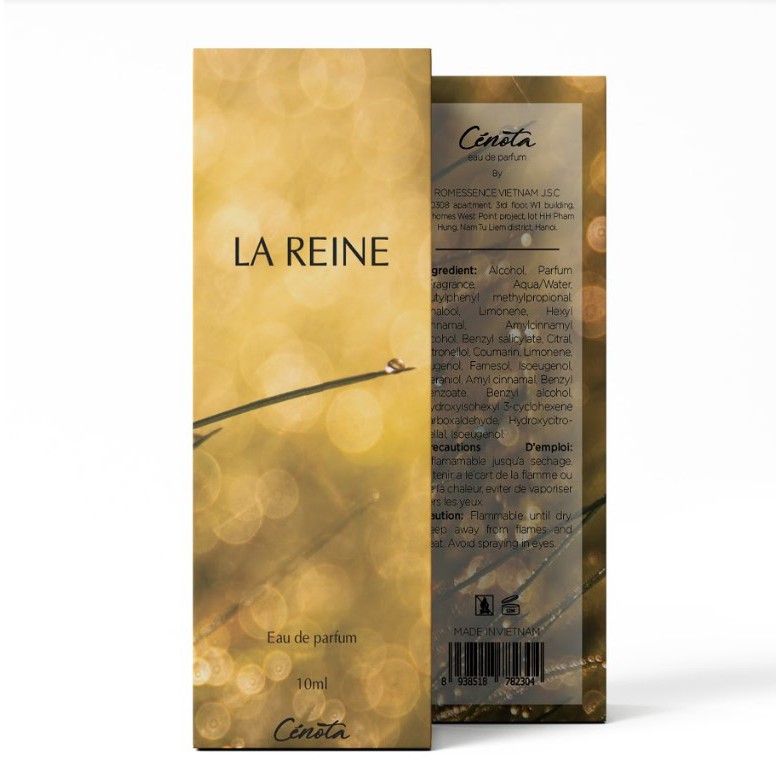 Nước hoa lăn Cenota La Riene 10ml | Thế Giới Skin Care