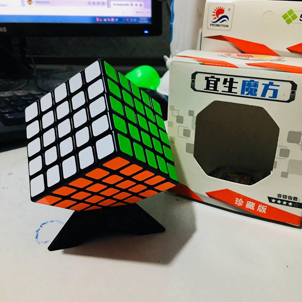 Bán Rubik 5x5 Stickers đẹp xoay trơn không kẹt rít độ bền cao. Đồ chơi Rubik 5x5x5 MF5s 5 tầng Siêu rẻ