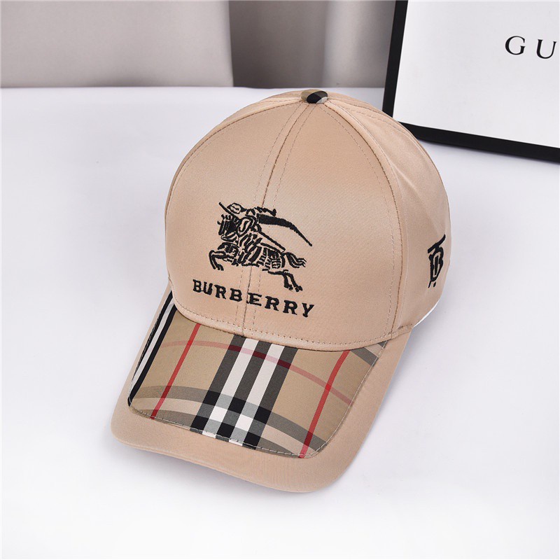 BURBERRY Thời Trang Mũ Lưỡi Trai Phong Cách Bóng Chày Cá Tính