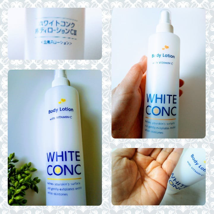 Xịt Dưỡng Trắng Da Body Lotion White ConC (245ml)