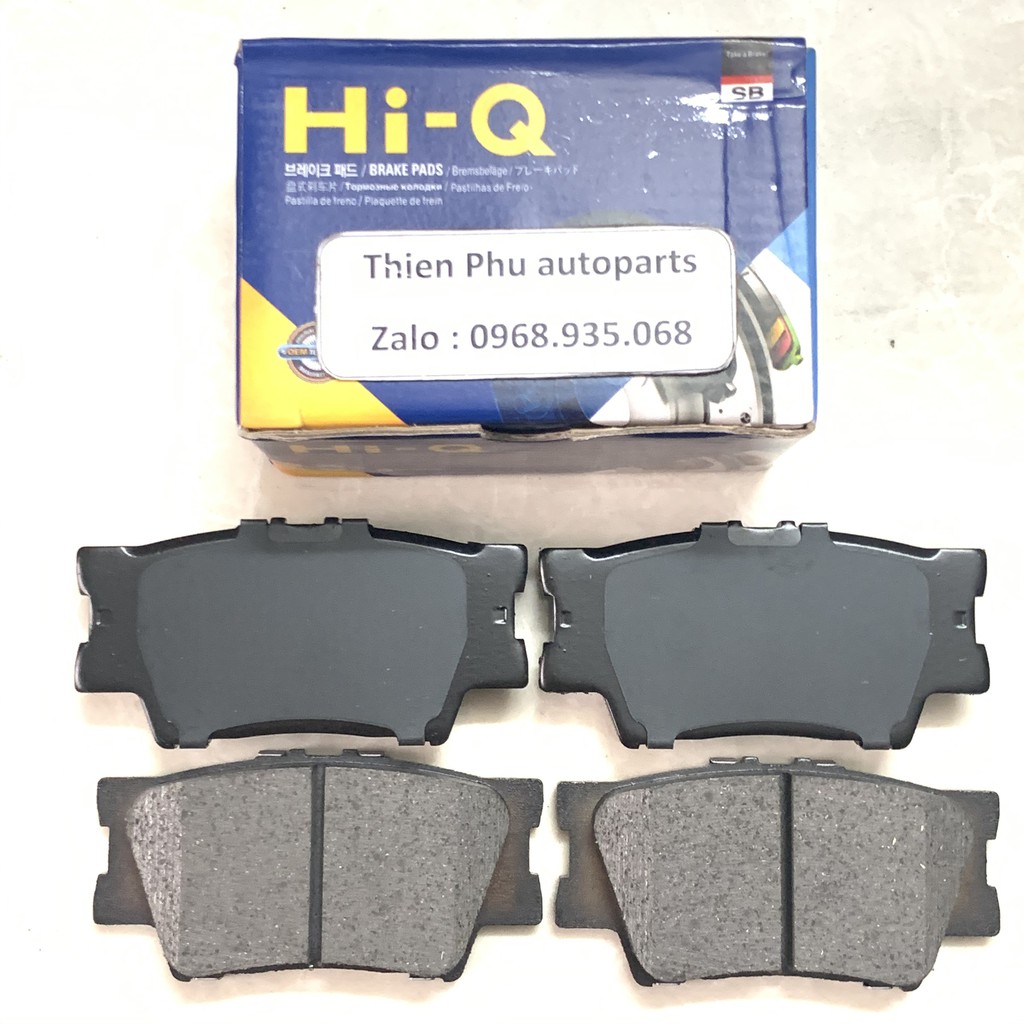 BỐ THẮNG / MÁ PHANH SAU CAMRY 2.4/3.5 (07 - ) + LEXUS ES + AVALON + RAV 4 ( 06 - ). OEM :0446602220 / 0446606060 / 04466