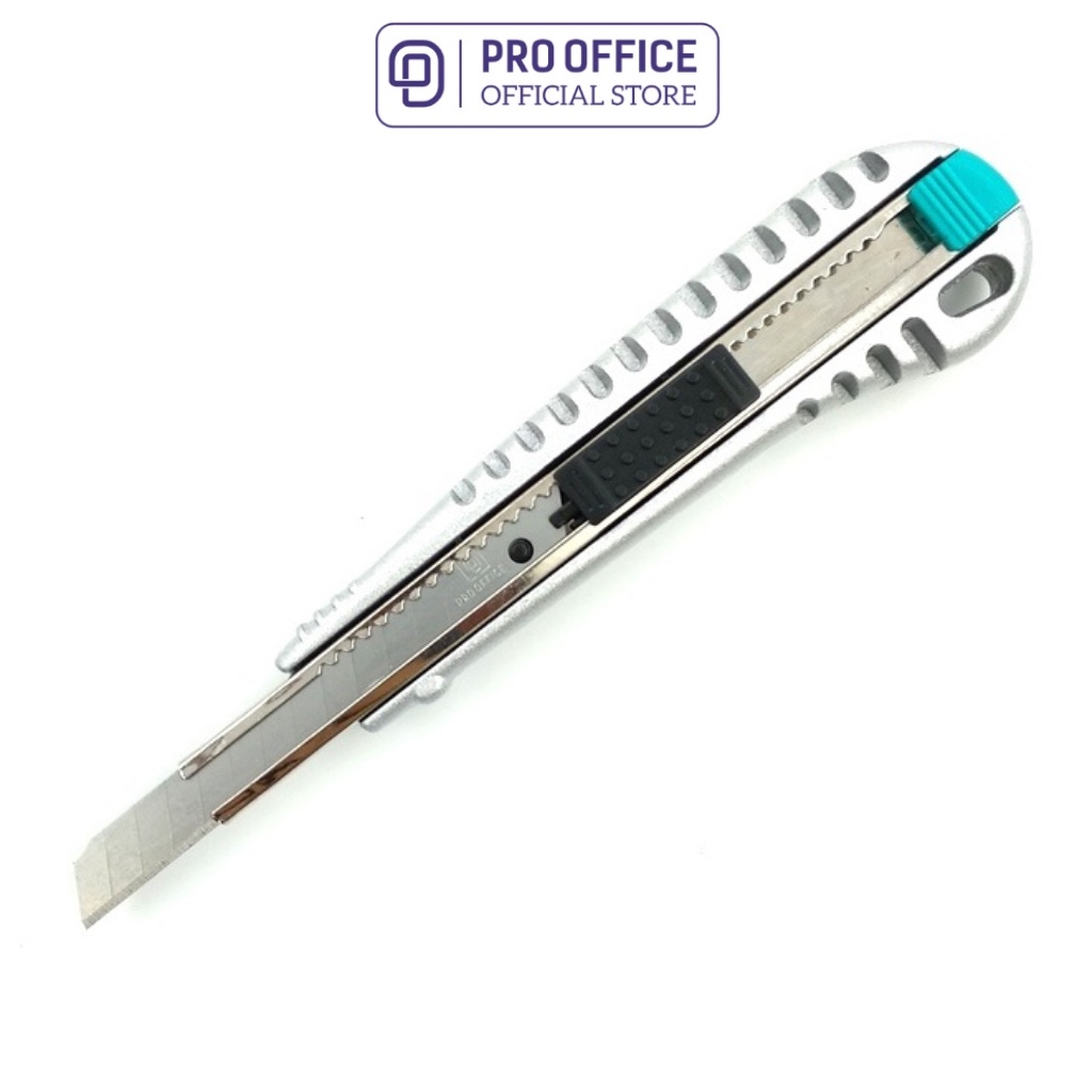 Dao Rọc Giấy PRO OFFICE Làm Từ Chất Liệu Không Gỉ, Thiết Kế Nhỏ Gọn, Tiện Lợi, 9mm/18mm KN901/902